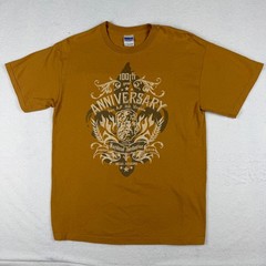 Gildan 100th Anniversary National Jamboree 2014 T-Shirt Mens Medium Yellow Mesa