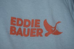 Eddie Bauer Man’s L Tee Shirt Bigfoot Graphic
