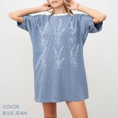 Lavender Vintage Style Comfort Tee Shirt