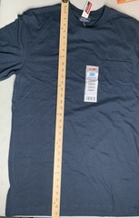 New Dickies Cool and Dry Pocket Work Shirt Navy Blue GS407DN Mens Large Tall NWT