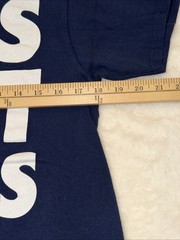 Pugs Not Drugs Fruit Of The Loom Heavy Cotton Dark Blue Size M Humor T-Shirt