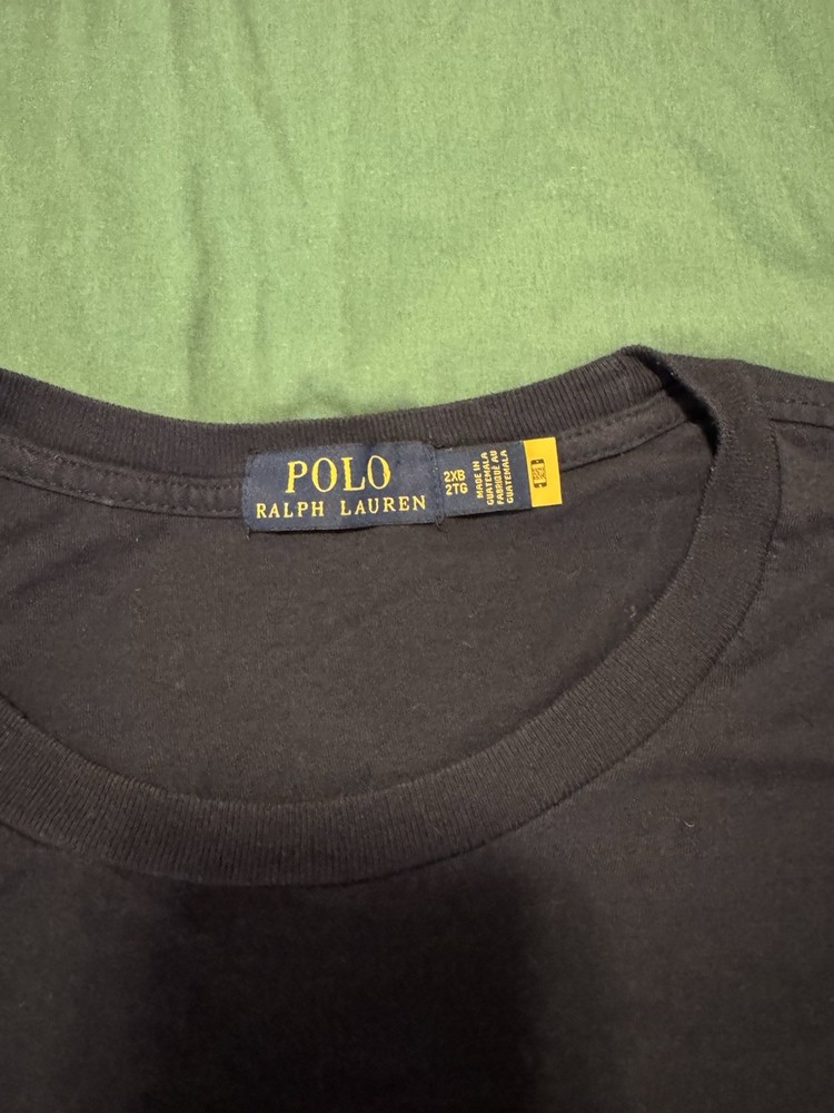 Polo Ralph Lauren Men’s 2XB Navy Blue Collegiate Bear Short Sleeve T Shirt