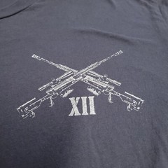 Protect Family 2nd Amendment Tactical Lrg Shirt AR Scope Bullet Hole Sniper Guns