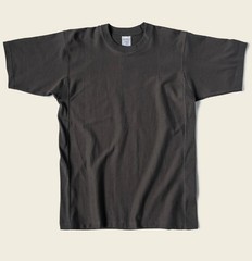 10.6 oz Reverse Weave T-Shirt – Dark Gray Bronson Mfg. Co. L🇺🇸USA SHIP