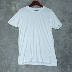 32 Degrees Cool Men’s M White Short Sleeve Crew Neck T-Shirt Quick Dry e1745