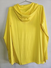 Men’s UPF 50+ Sun Protection Hooded Long Sleeve Fishing Shirt Size Small *NEW*