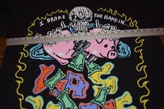 Warren Lotas Las Vegas I Broke the Bank Black t shirt Men’s Large