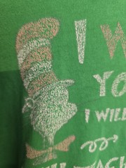 Vintage Dr Suess Cat In The Hat Shirt Mens XL Super Faded