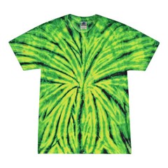 Tie Dye T-Shirts Multi-Color Adult XL 100% Cotton Colortone