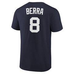 Yogi Berra T-Shirt New York Yankees Player Name and Number Soft Jersey Tee
