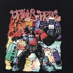Transformers Optimus Prime Black Men’s Graphic T-shirt Size 3XL Chest 55″ NWT