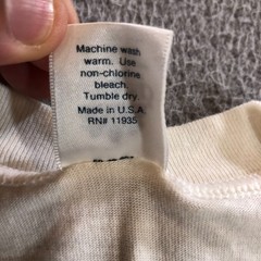vtg stafford shirt mens XXL white blank tee single stitch