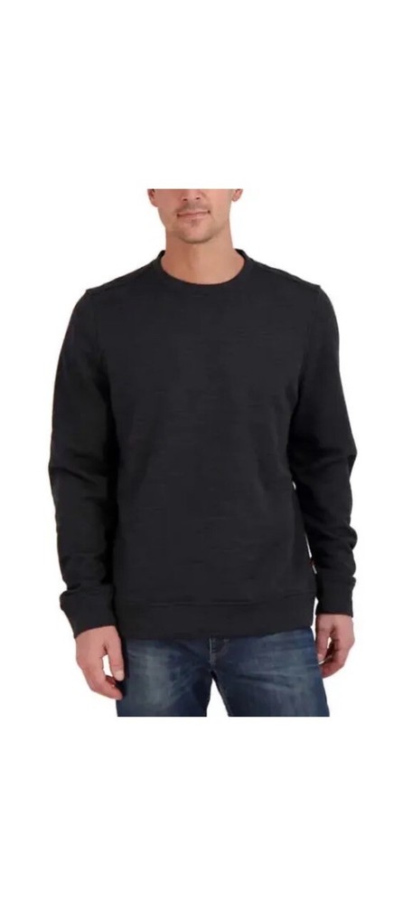 GERRY thermal long sleeved shirt mens Size XL black crew neck fleece insulated