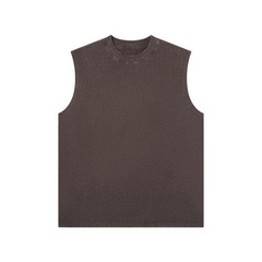 Mens Sleeveless Muscle Cotton Blank Tank Top T Shirt Gym Summer Tank