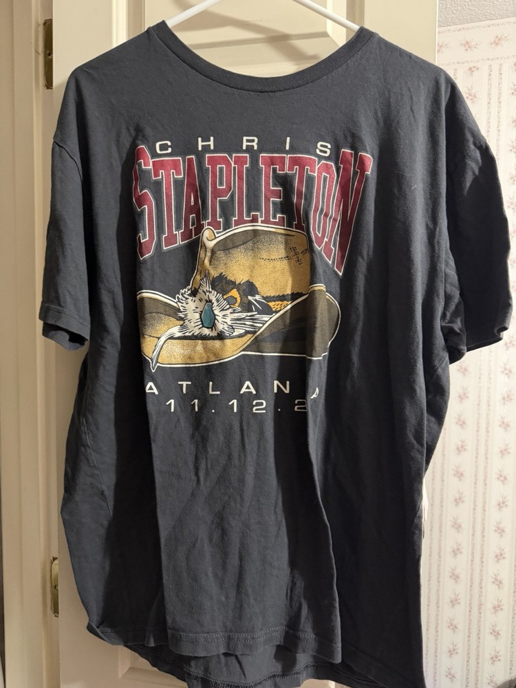 Chris Stapleton XL concert merch Tshirt Unisex