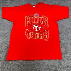 Vtg Salem Sportswear Shirt Mens XL 49ers Super Bowl XXIX Champs NFL Football 90s