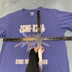 Uniqlo Gundam UT 40th Anniversary Zgmf-X20A Strike Freedom T Shirt Mens Medium