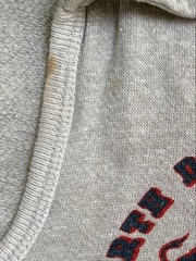Vintage Late 70s Champion Blue Bar Tag Collared Short Sleeve Sweatshirt NDSU M