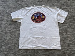 Patagonia Santa Monica Brand Logo S/S Shirt XL White Vintage