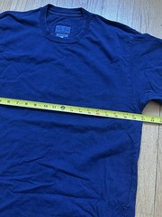 Blue Blue Japan Indigo-Dyed Cotton Jersey T-Shirt Size 3 Large Made In Japan