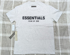Fear of God Essentials Tee ‘Light Oatmeal’ M Size Oversized T-Shirt SS22 NWT