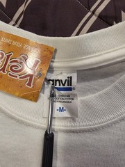 Vtg Y2K Kerusso Jesus Tee Double Sided T Shirt Religious White Adult Medium NWT
