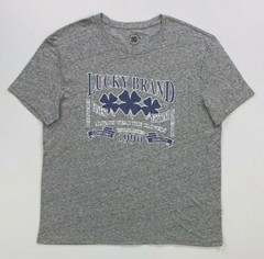 Men’s Lucky Brand Re-Issue Clovers Polyester/Cotton/Rayon Short Sleeve T-Shirt