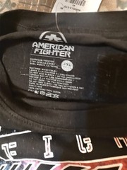 American Fighter Lot Of 5 Short Sleeve Shirt 3-4XL 2- 5XL MMA