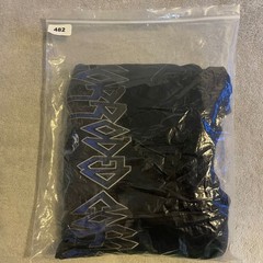 Music T Shirt Large Black Graphic Band Tee Metal Rock Lightning Streetwear