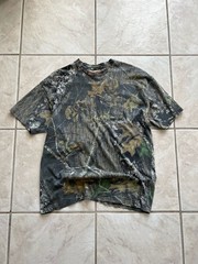 Vintage 90s Jerzees Outdoors Realtree All-Over Print Camo Pocket T-Shirt