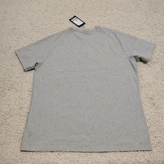 Public Rec Go-To Short Sleeve Shirt Mens Medium Gray Performance Henley Pima