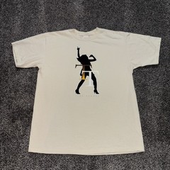 Vintage Tina Turner T-Shirt White Size Large Light Tan Anvil Tag Music 90’s