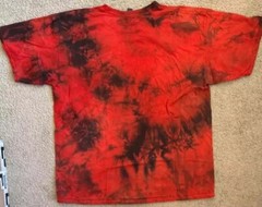 The Mountain Star Wars Theme Cat Red Tie-Dye Shirt, Brand New, Mens Size’s