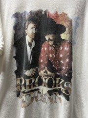 Vtg 90s Brooks & Dunn Electric Rodeo T-Shirt Men’s XL Lightning Concert Tour USA