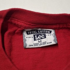 Vintage 90s PlayStation Promo T-Shirt Red Sony SCEA Employee Lee Single Stitch M
