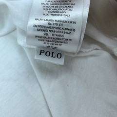 Polo Ralph Lauren Classic Fit T-Shirt Men’s Top XL White Preppy Long Sleeve Tee