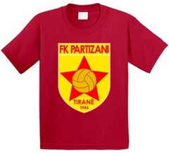 Fk Partizani Tirana Football Club Soccer Team Albanian Superliga Albania T Shirt