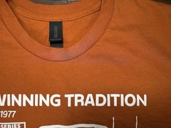1977 Ford Truck T-shirt ( Texas Longhorns) Size Large – See Description