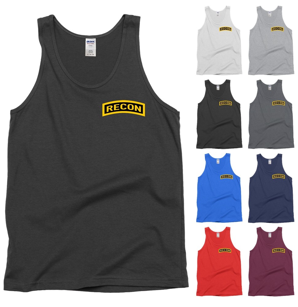 US Army RECON Tab Tank Top Infantry Shirt – NEW