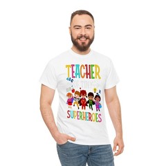 Kindergarten PreK Teacher Of Tiny Superheroes T-Shirt