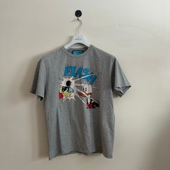 Gucci x Disney Donald Duck “Flash” Oversized T-Shirt Grey Melange Size M