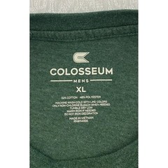 Colosseum Mens XL William & Mary Tribe T-Shirt Heather Green Short Sleeve Tee