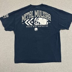 Metal Mulisha Death Cheaters World Wide Domination Graphic Tee Navy Blue Size XL