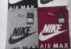Nike Men’s Air Max T-Shirt Swoosh Logo Athletic Active Wear Grey Size Small