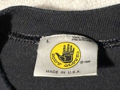 Vintage 1990s 90s Body Glove Volleyball Beach Surf Surfing Art T-Shirt, black L