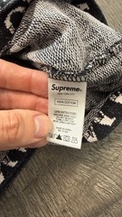 Supreme Obama tee black white all-over print cotton T-shirt sz L men rare street
