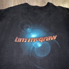 Vintage Tim McGraw 1996 Men’s Single Stitch Country Music Tour T-Shirt Size XL