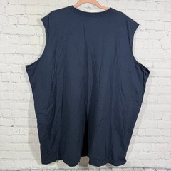 Carhartt Relaxed Fit Pocket Sleeveless T-Shirt Men’s 4XL Navy Blue Work Cotton