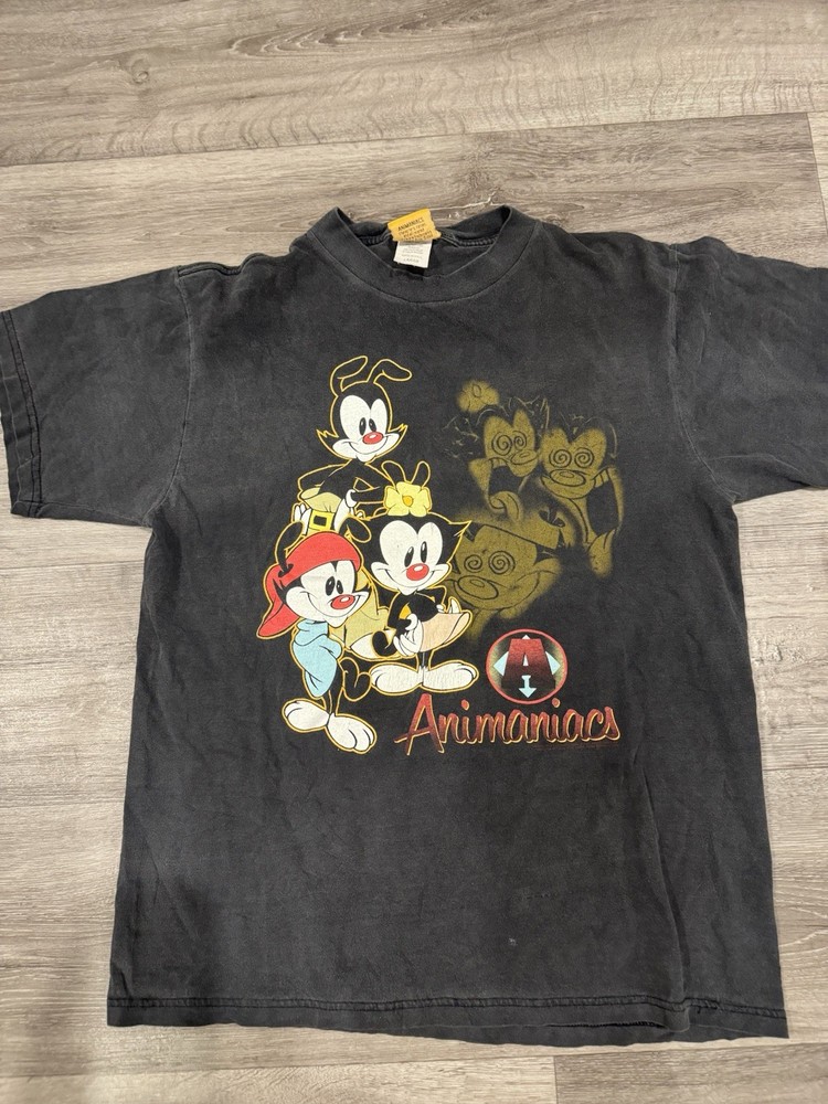 Vintage 90s Animaniacs Cartoon Shirt Men’s Large A1