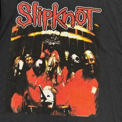 Vintage Slipknot Shirt Large Y2K Long Sleeve Tour Concert Nu Metal Rock Band Tee